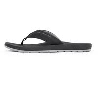 Tommy Hilfiger Herren Flip Flops Molded Beach Sandal mit Logo, Schwarz (Black), 40