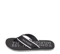 Tommy Hilfiger Herren Flip Flops Sporty Beach Sandal Badeschuhe, Schwarz (Black), 40 EU