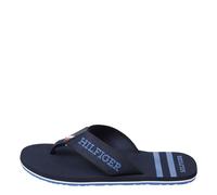 Tommy Hilfiger Herren Flip Flops Sporty Beach Sandal Zehentrenner, Blau (Desert Sky), 40