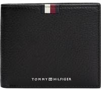Tommy Hilfiger Herren Geldbeutel aus Leder, Schwarz (Black), Einheitsgröße | Einheitsgröße