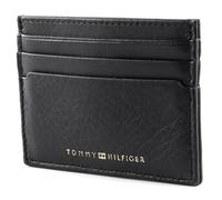 Tommy Hilfiger Herren Geldbeutel Premium Leather CC Holder Klein, Schwarz (Black), Einheitsgröße