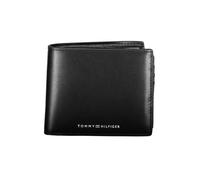 Tommy Hilfiger Herren Portemonnaie TH Modern Leather CC Flap & Coin Klein , Schwarz (Black), Einheitsgröße