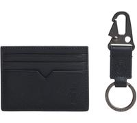 Tommy Hilfiger Herren Geschenk-Set Crest Kartenetui und Schlüsselanhänger, Blau (Space Blue), Einheitsgröße