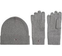 Tommy Hilfiger Herren Geschenk-Set Flag Schal und Mütze