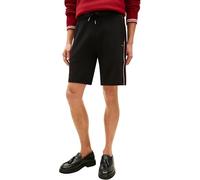 Tommy Hilfiger Herren Global Stripe Sweatshort Mw0mw42883 Trainingshose, Black (Black), XXL