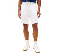 Tommy Hilfiger Herren Global Stripe Sweatshort Mw0mw42883 Trainingshose, White (White), S
