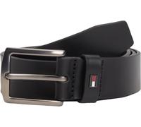 Tommy Hilfiger Herren Gürtel Denton 3,5 cm Ledergürtel, Schwarz (Black), 95 cm