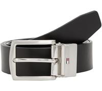 Tommy Hilfiger Herren Gürtel Denton 3,5 cm Wendbar, Mehrfarbig (Space Blue/Arctic Spruce), 115 cm