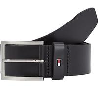 Tommy Hilfiger Herren Gürtel Hampton 4,0 cm Ledergürtel, Schwarz (Black), 95 cm