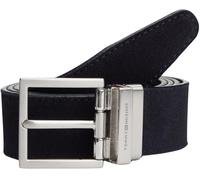 Tommy Hilfiger Herren Gürtel Hudson 3,5 cm aus Leder zum Wenden, Schwarz (Black), 90 cm