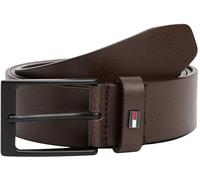 Tommy Hilfiger Herren Gürtel Layton 3,5 cm Ledergürtel, Braun (Testa Di Moro), 80 cm