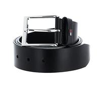 Tommy Hilfiger Herren Gürtel Layton 4,0 cm Ledergürtel, Schwarz (Black), 80 cm
