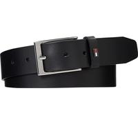 Tommy Hilfiger Herren Gürtel Layton Leather 3.5 Ledergürtel, Schwarz (Black), 110