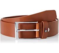 Tommy Hilfiger Herren Gürtel Layton Ledergürtel, Braun (Cognac), 80 cm