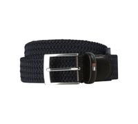 Tommy Hilfiger Herren Gürtel New Adan Belt 3,5 cm Stoffgürtel, Blau (Sky Captain), 115 cm
