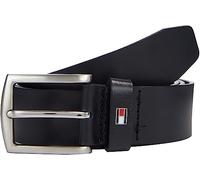 Tommy Hilfiger Herren Gürtel New Denton 3,5 cm Belt Ledergürtel, Blau (Midnight), 95 cm