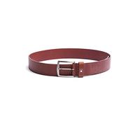 Tommy Hilfiger Herren Gürtel New Denton Belt 4.0 Ledergürtel, Braun (Dark Tan), 105