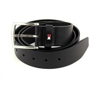 Tommy Hilfiger Herren Gürtel New Denton Belt 4,0 cm Ledergürtel, Schwarz (Black), 95 cm
