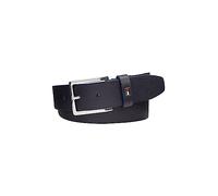 Tommy Hilfiger Herren Gürtel Oliver 3,5 cm Ext Ledergürtel, Blau (Space Blue), 95