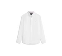 Tommy Hilfiger Herren Hemd aus Leinen, weiss, Gr. L