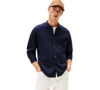 Strickjacke TOMMY HILFIGER "ESSENTIAL COTTON", Herren, Gr. XL, navy blau, Strick, Obermaterial: 100% Baumwolle, relaxed fit normal, Rippstrickbündchen, Strickjacken Strickjacke, Relaxed Fit Strick-Ove