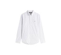 Tommy Hilfiger Herren Hemd FLEX POPLIN FIL A COUPE, bleu, Gr. XL