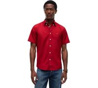 Tommy Hilfiger Herren Hemd Flex Poplin Kurzarm