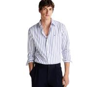 Tommy Hilfiger Herren Hemd FLEX POPLIN NAUTICAL SHIRT, bleu, Gr. M