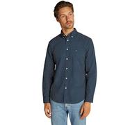 Tommy Hilfiger Herren Hemd Flex Poplin Polka Dot Regular Fit, Blau (Night Sky/Multi Dot), 3XL