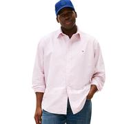 Tommy Hilfiger Herren Hemd Heritage Oxford Shirt Gestreift, Mehrfarbig (Medium Red/White), 2XL