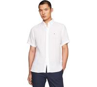 Tommy Hilfiger Herren Hemd Kurzarm, Weiß (Optic White), 3XL