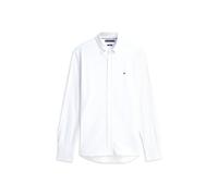 Tommy Hilfiger Herren Hemd Regular Fit, weiss, Gr. S