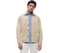 Tommy Hilfiger Herren Hemdjacke Chore Jacket aus Baumwolle, Beige (Sandalwood), XS