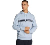 Tommy Hilfiger Herren Hoodie Central Chest Stripe mit Kapuze, Blau (Breezy Blue), XL