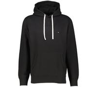 Tommy Hilfiger Herren Hoodie Essential Fleece Regular Fit, Schwarz (Black), XL