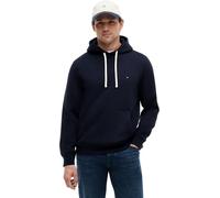 Tommy Hilfiger Herren Hoodie Essential Fleece Regular Fit, Blau (Desert Sky), M