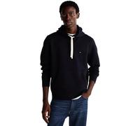 Tommy Hilfiger Herren Hoodie Essential Fleece Regular Fit, Blau (Desert Sky), XL