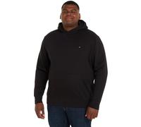 Tommy Hilfiger Herren Hoodie Flag Logo mit Kapuze, Schwarz (Black), XXL