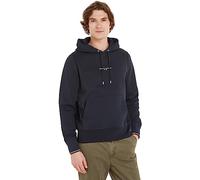 Tommy Hilfiger Regular Fit Kapuzen Sweatshirt navy, Einfarbig