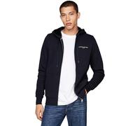 Tommy Jeans Herren Sweatjacke TOMMY LOGO FUR LINED HOODY, marine, Gr. S