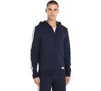 Tommy Hilfiger Herren Hoodie mit Reißverschluss mit Kapuze, Blau (Desert Sky), L