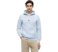 Tommy Hilfiger Herren Hoodie Tommy Logo mit Kapuze, Blau (Breezy Blue), M