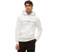 Tommy Hilfiger Herren Hoodie Tommy Logo mit Kapuze, Elfenbein (Ivory Petal), XXL