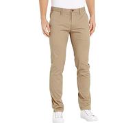 Tommy Hilfiger Herren Hose Core Bleecker 1985 Pima Cotton Chino, Beige (Batique Khaki), 34W/36L