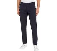Tommy Hilfiger Herren Hose Core Bleecker 1985 Pima Cotton Chino, Blau (Desert Sky), 34W/36L
