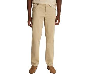 Tommy Hilfiger Herren Hose Denton Cotton Satin Straight Leg, Beige (Batique Khaki), 36W/38L