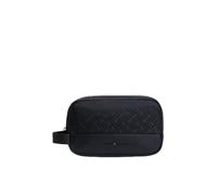 TOMMY HILFIGER TH Nylon Jacquard Washbag Black