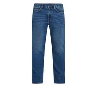 Slim-fit-Jeans TOMMY HILFIGER "CORE BLEECKER", Herren, Gr. 30, Länge 32, blau (mid blau), Denim/Jeans, Obermaterial: 98% Baumwolle, 2% Elasthan, casual, slim fit lang, Jeans, mit dezenter Waschung (86