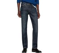 Tommy Hilfiger Herren Jeans Hose Denton Crest Straight Fit, Blau (Crest Indigo), 33W/34L