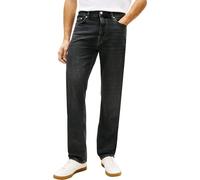 Tommy Hilfiger Herren Jeans Hose Regular Straight Dover aus Baumwolle, Schwarz (Dex Black), 34W/34L